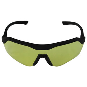 Uvex by Honeywell XMF Tactical Eyewear, Black Frame, Amber Durastreme Lens