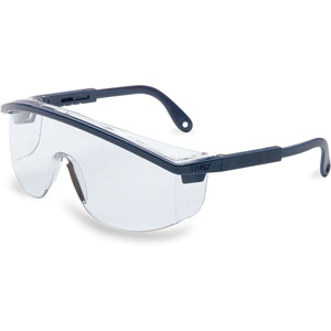 UVEX by Honeywell Astrospec 3000 Safety Glasses, Red/White/Blue