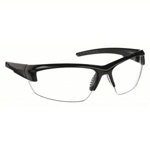 UVEX by Honeywell S1500 Bayonet Safety Eyewear, Black/Gray