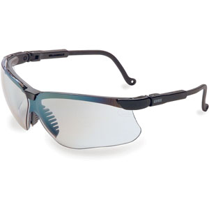 UVEX by Honeywell S3204 Genesis Safety Eyewear, Black/SCT-Reflect