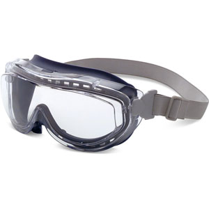 Uvex Flex Seal Indirect Vent Over The Glasses Goggles, Blue/Clear Low Profile