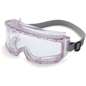 UVEX by Honeywell S345C Futura Indirect Vent Goggles, Clear/Clear