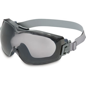 UVEX by Honeywell S3971HS Stealth OTG Goggles, Navy/Gray