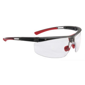 North by Honeywell Adaptec Series Safety Eyewear, Black with Anti-Fog  Lens