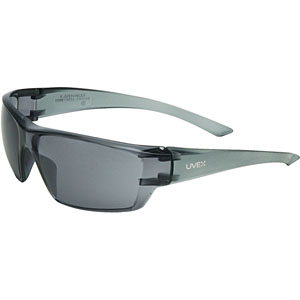 North by Honeywell Conspire Gray Safety Eyewear with Anti-Scratch Hardcoat