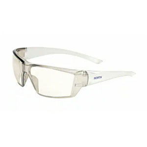 North by Honeywell XV404 Conspire Safety Eyewear, Matte Clear