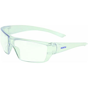 North by Honeywell XV407 Conspire Safety Eyewear, Matte Clear