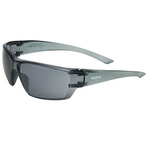 North by Honeywell Conspire Basic Gray Safety Eyewear