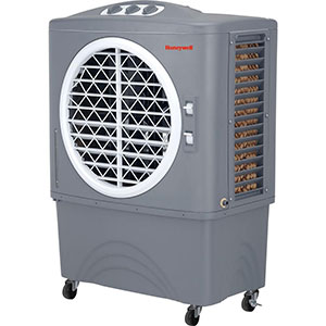 Honeywell Indoor/Outdoor Commerical Evaporative Air Cooler - 1062 CFM, Gray