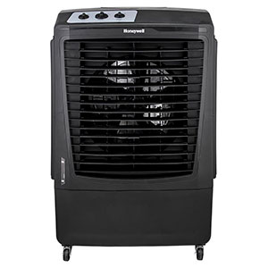Honeywell Outdoor Portable Evaporative Air Cooler and Fan - 2669 CFM, Black