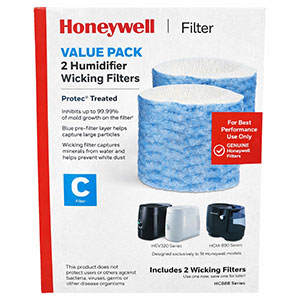 Honeywell Humidifier Replacement Filter C, 2 Pack