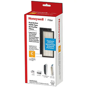 Honeywell Filter C HEPAClean Replacement Filter- 2 Pack, HRF-C2