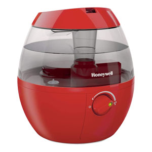 Honeywell Mist Mate Cool Mist Humidifier, Red