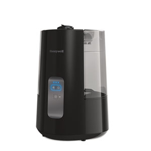 Honeywell Dual Comfort Cool + Warm Mist Humidifier, Black