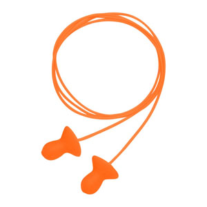 Howard Leight by Honeywell Quiet Orange Corded Reusable Earplugs, 100-Pairs