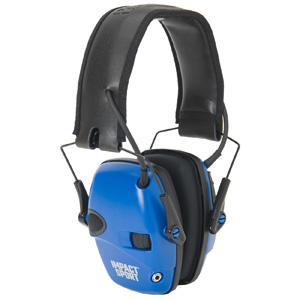 Honeywell R-02529 Real Blue Impact Sport Sound Amplification Shooting Earmuff