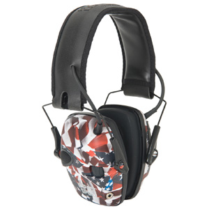 Howard Leight Impact Sport Sound Amplification Electronic Earmuff, One Nation
