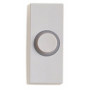 Honeywell Home RPW210A1002/A Wired Illuminated Push Button for Door Chime