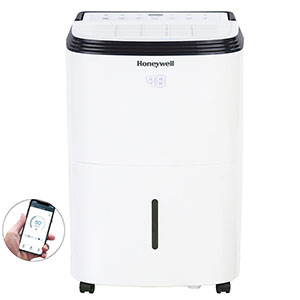 Honeywell Smart Wi-Fi 70-Pint Energy Star Eco-Friendly Dehumidifier, APP/Alexa