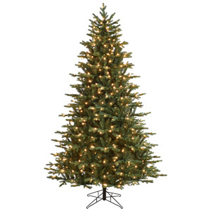 Honeywell 6.5 ft. Churchill Pine Pre-Lit Artificial Christmas Tree - W14L0685