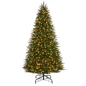 Honeywell 9 ft. Eagle Peak Pine Pre-Lit Artificial Christmas Tree - W14L0688