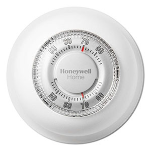 Honeywell Home CT87N1001 The Round Heat/Cool Manual Thermostat
